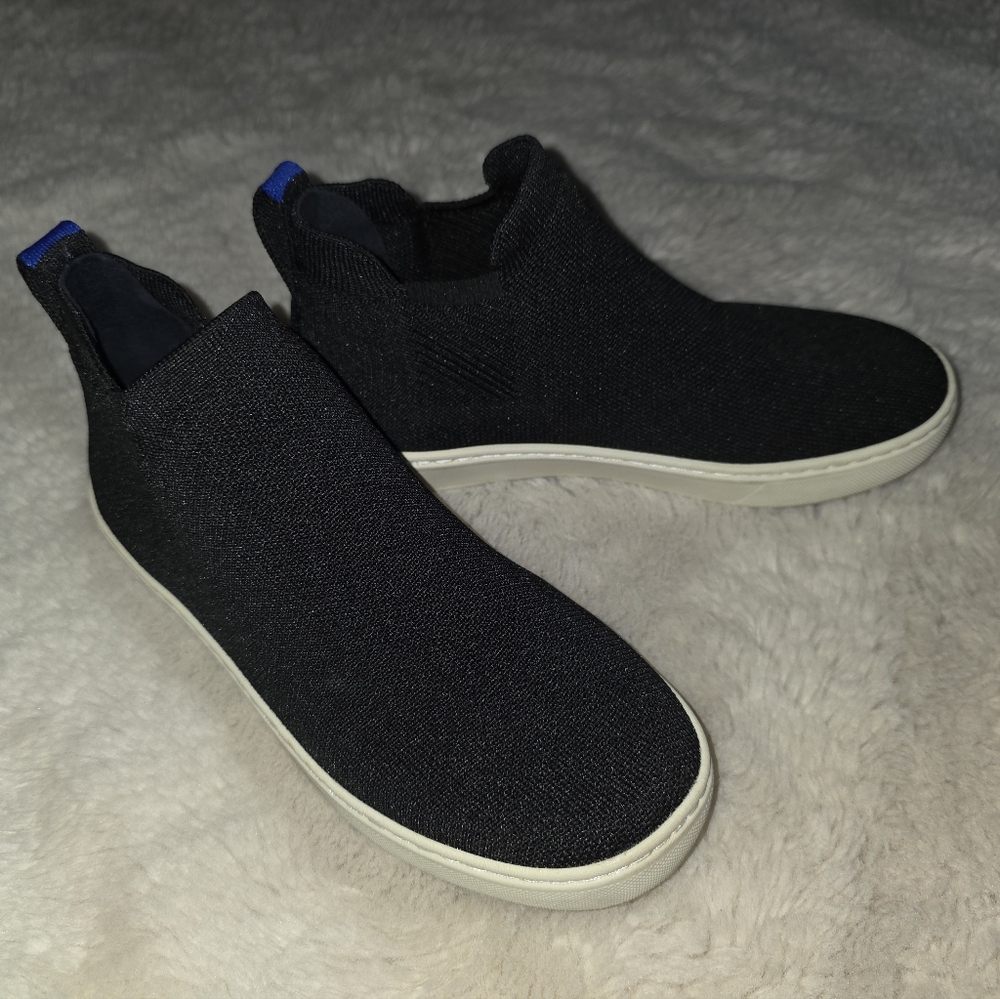 Rothy’s The Chelsea Knit Ankle Boots Size 6